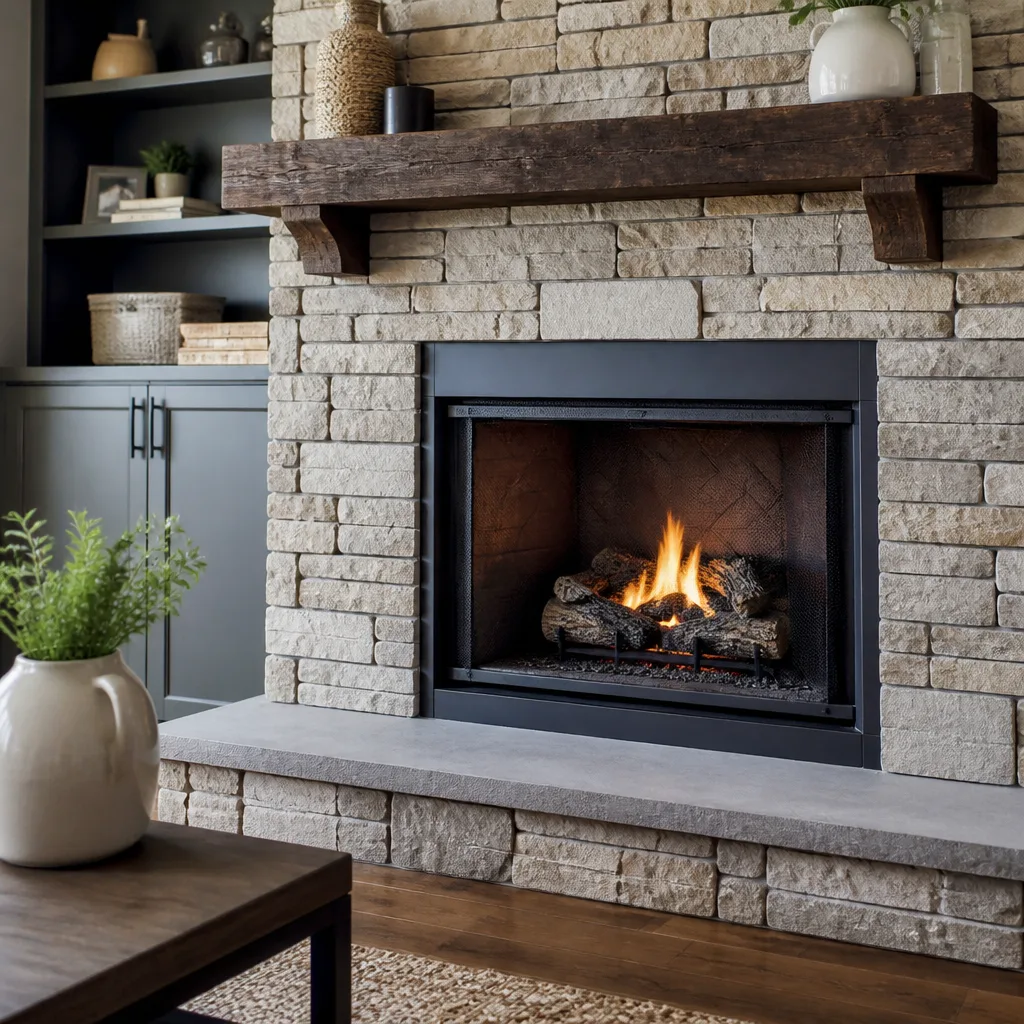 Gas fireplace service